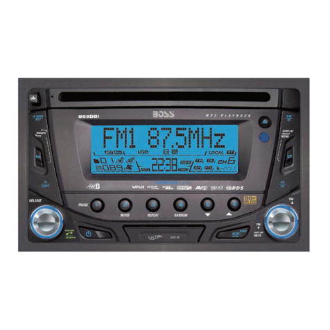 Boss Audio Systems 865DBI user manual