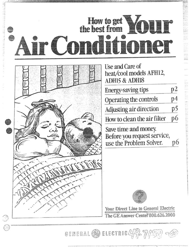 GE AFH12 Installation instructions GE AFH12 Installation instructions