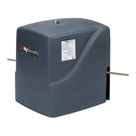 HySecurity SlideSmart DC 15 Installation and maintenance manual HySecurity SlideSmart DC 15 Installation and maintenance manual
