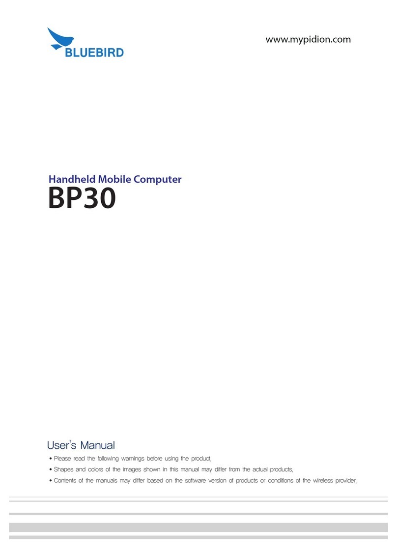 Bluebird BP30 user manual