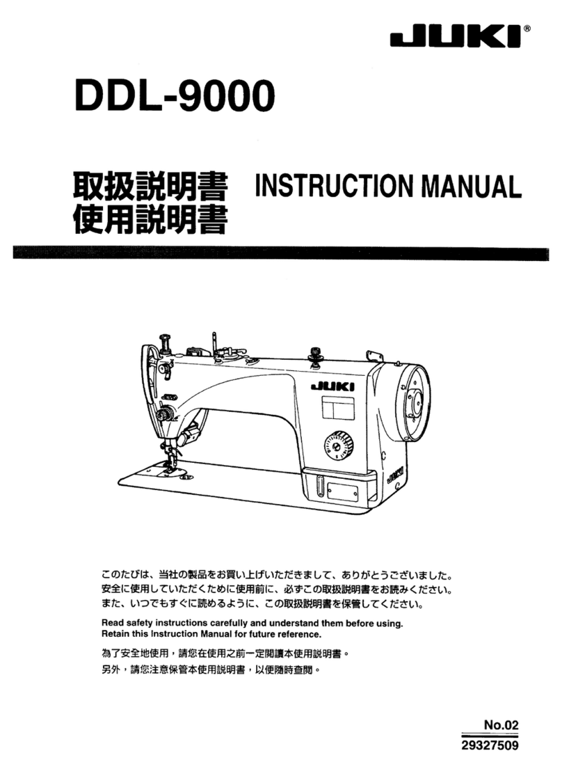 JUKI DDL-9000 User manual JUKI DDL-9000 User manual