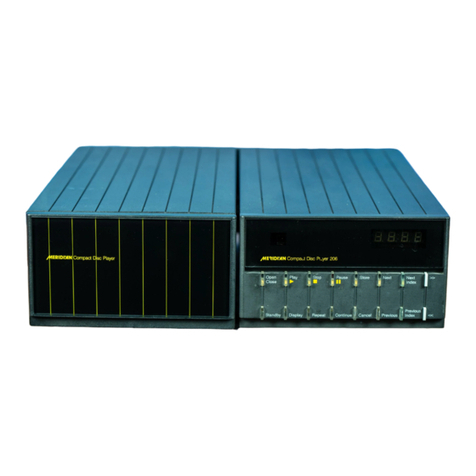 Meridian 206 user manual