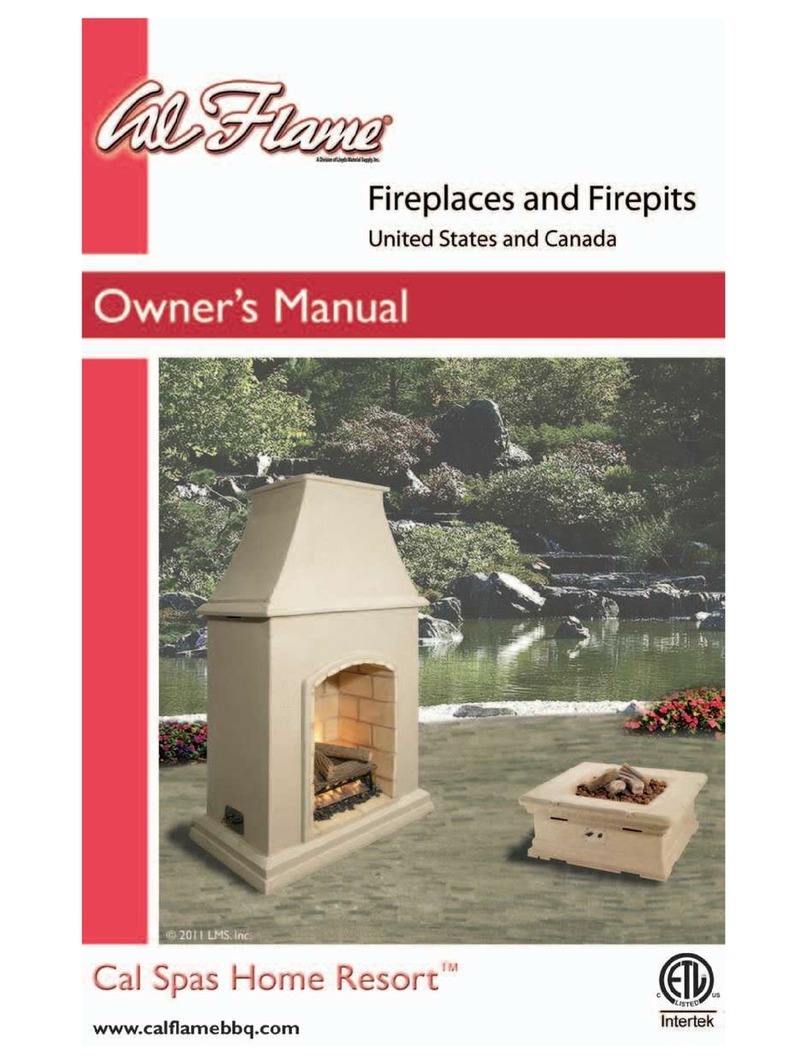 Calflame LLOY077 User manual Calflame LLOY077 User manual