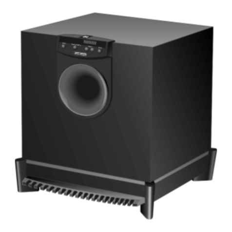 JBL XTi SUB 300 User manual