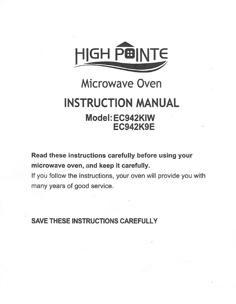 high pointe EC942KIW instruction manual