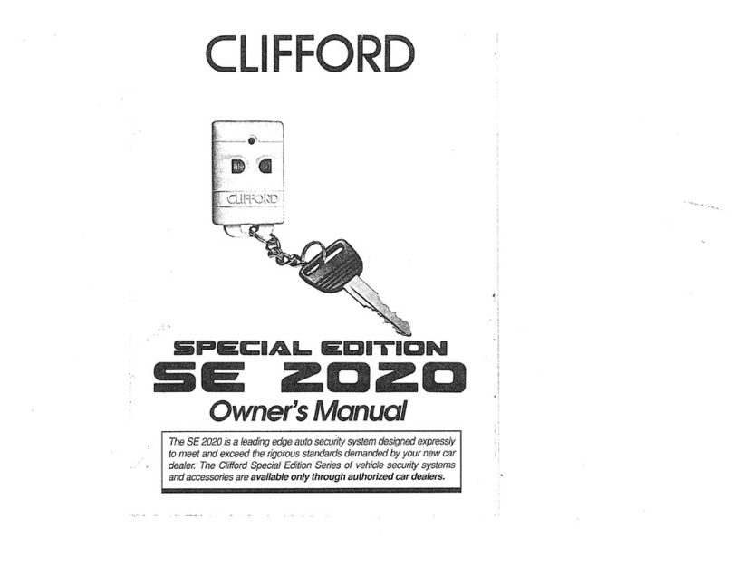 Clifford SE 2020 Special Edition User manual
