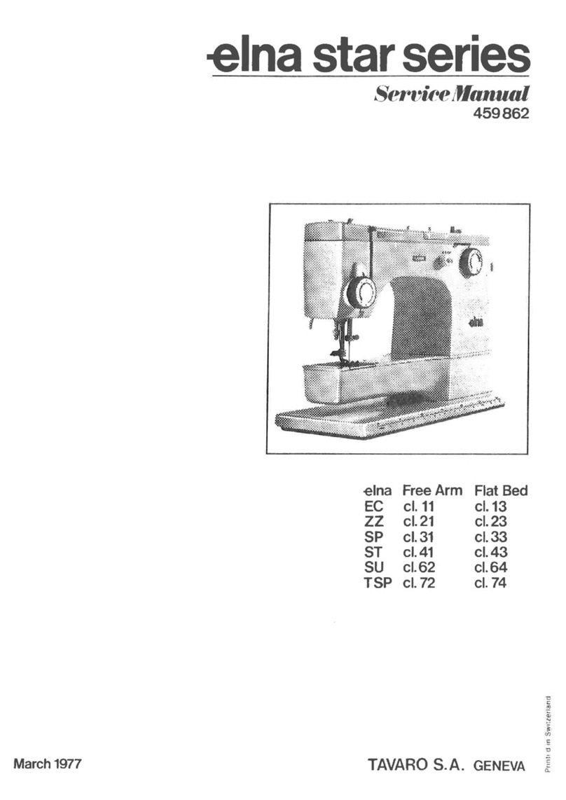 ELNA EC 11 Service manual