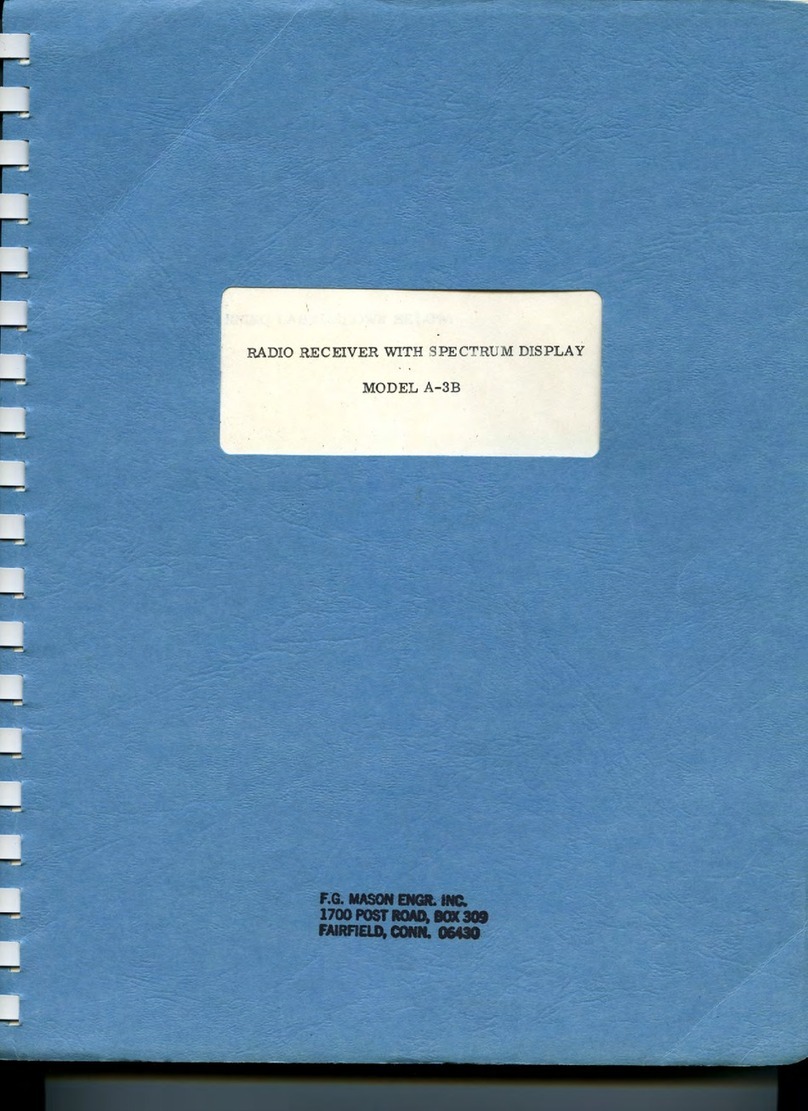 F.G. Mason Engr A-3B Service manual F.G. Mason Engr A-3B Service manual