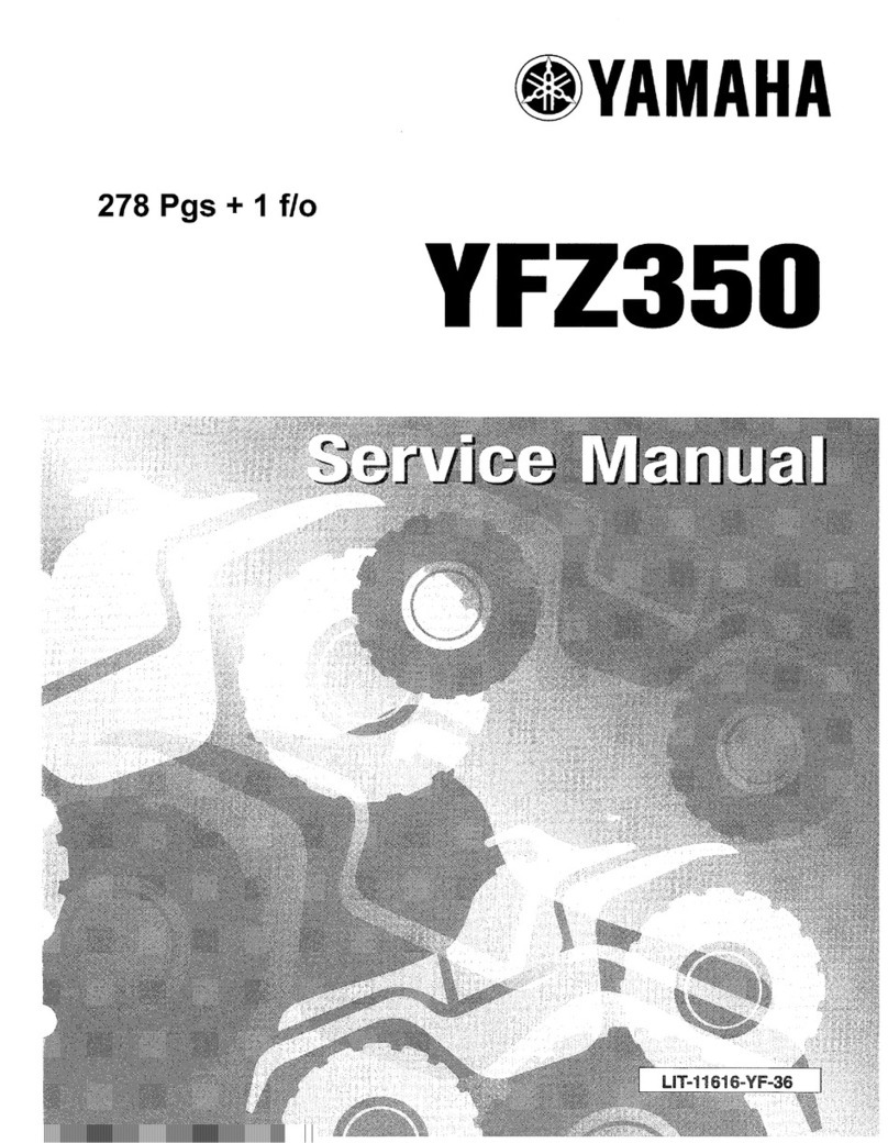 Yamaha BANSHEE YFZ350 Service manual