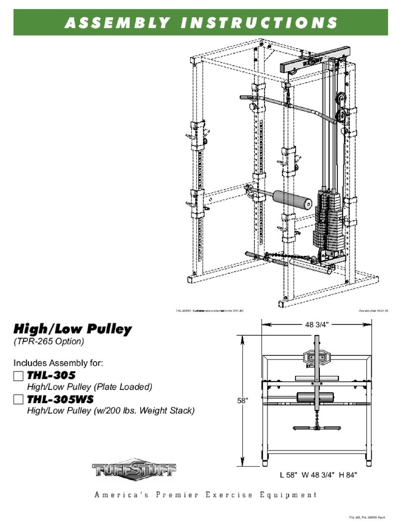 Tuff stuff THL-305WS User manual