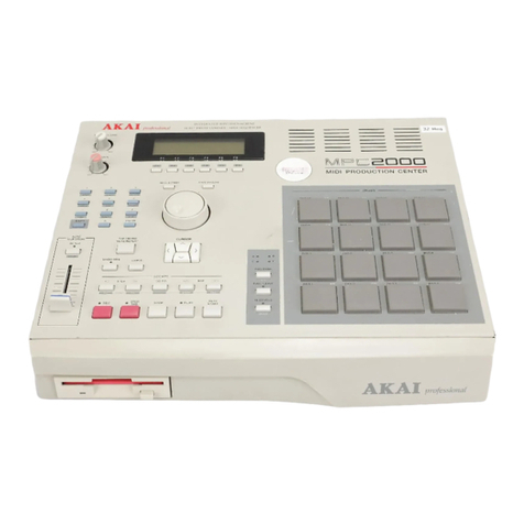 Akai MPC2000 User manual