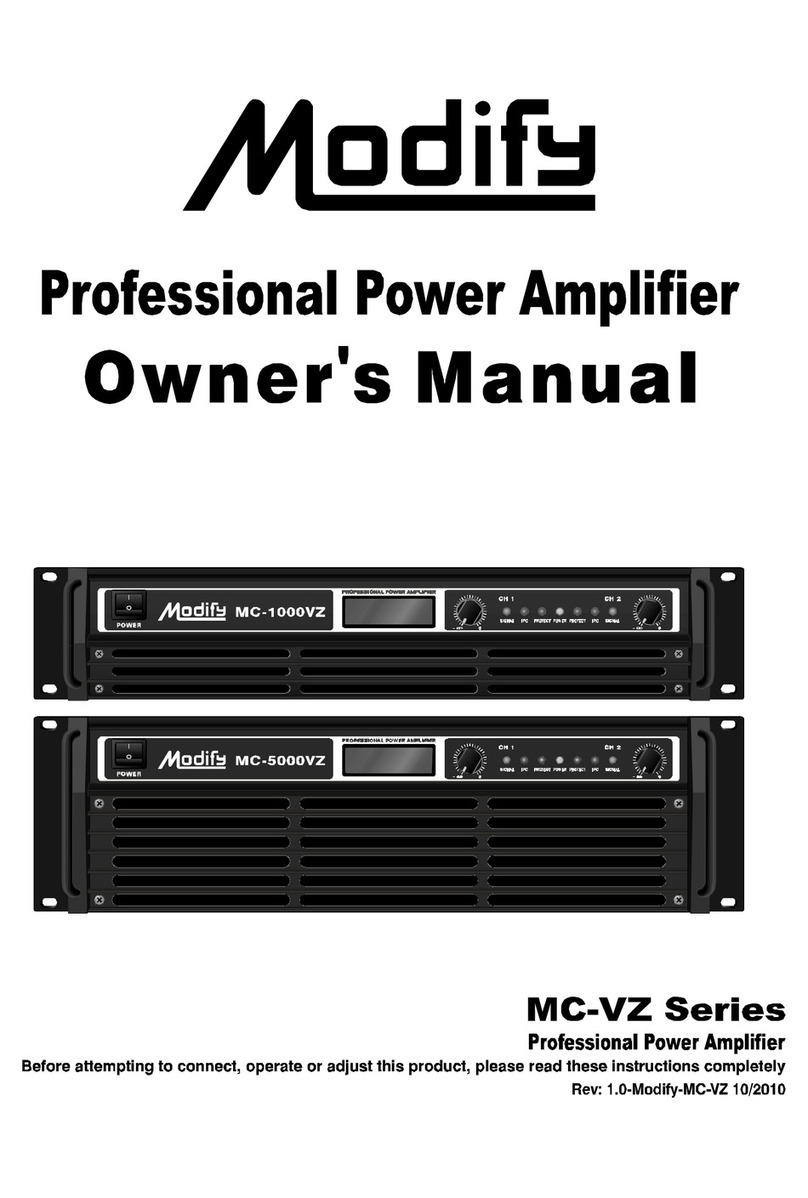 Modify MC-VZ series owner's guide
