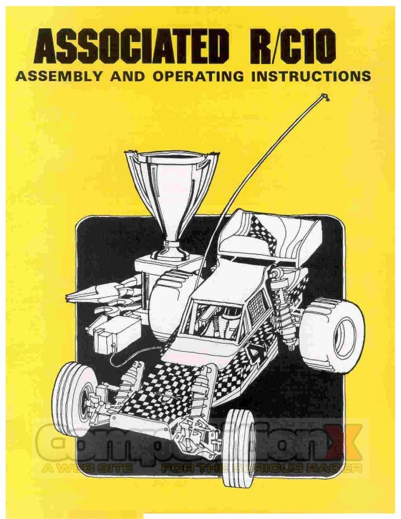 Associated Electrics RC10 Worlds Car Kit Assembly and operating instructions