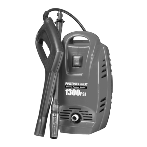 PowerWasher PW1300CC Operator's manual