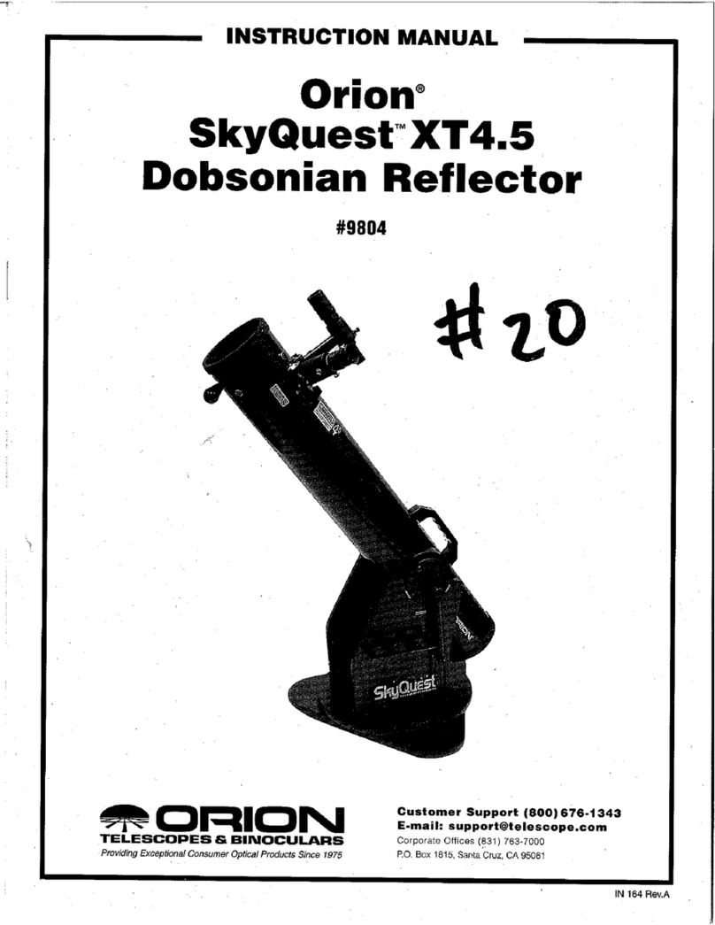 Orion XT4.5 User manual