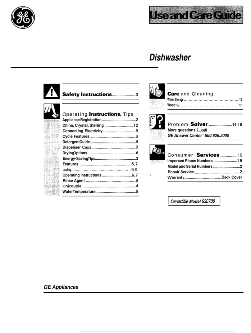GE GSC700 User manual GE GSC700 User manual