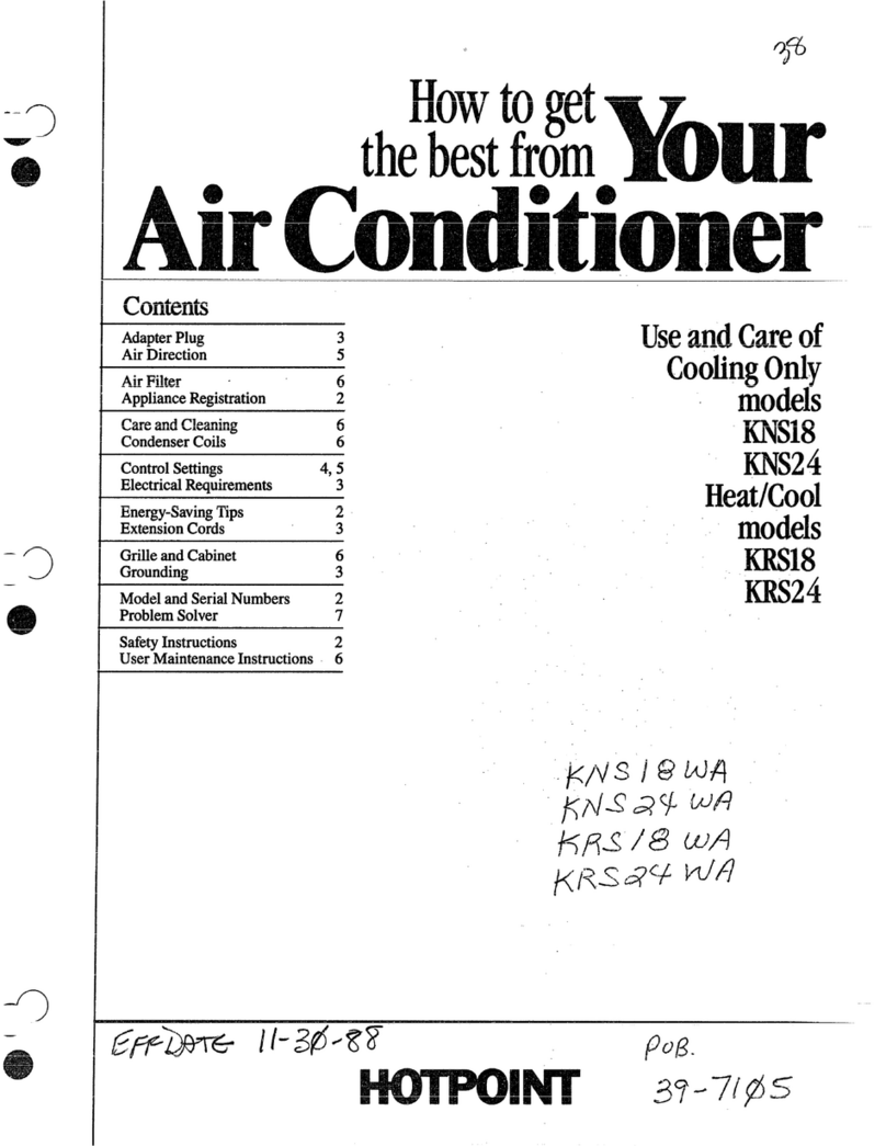 Hotpoint KNS18 Installation instructions