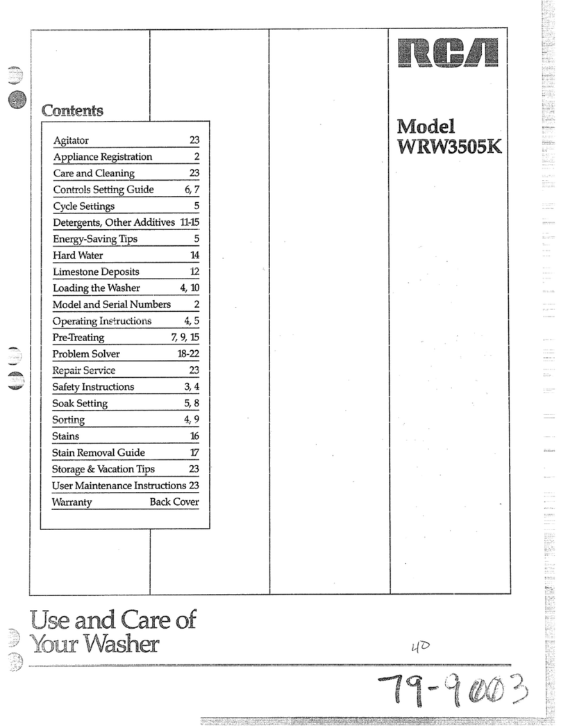 RCA WRW3505K Installation instructions RCA WRW3505K Installation instructions