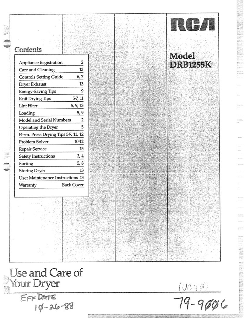 RCA DRB1255K Installation instructions