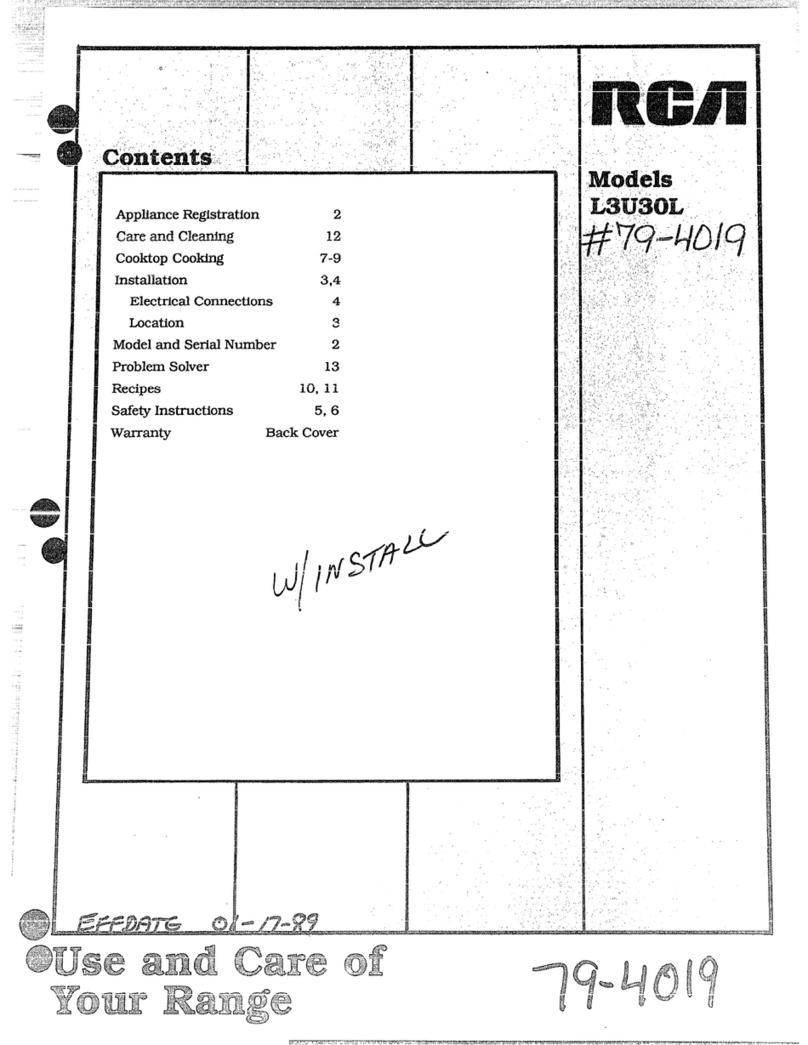 RCA L3U30L Installation instructions