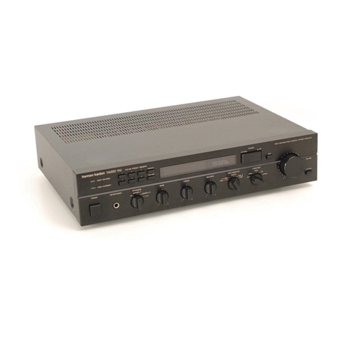Harman Kardon HK550VXI User manual