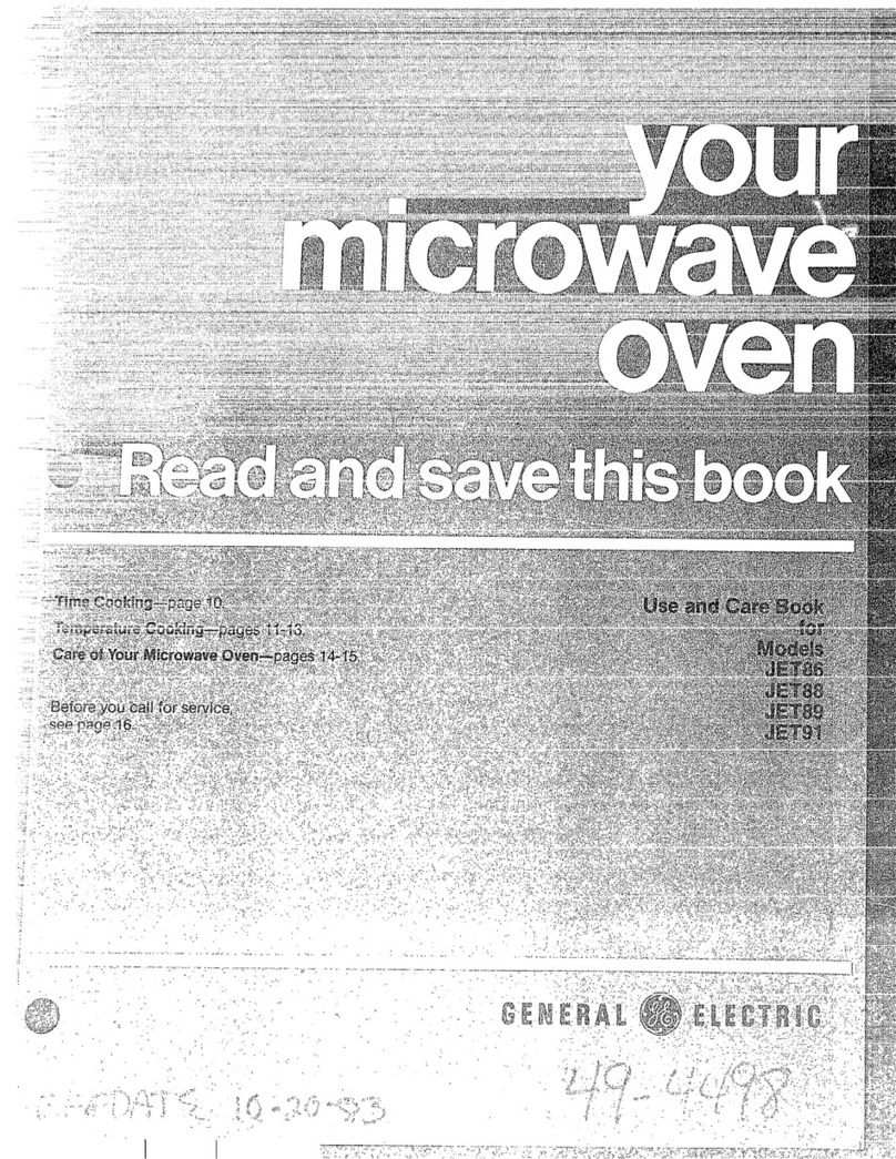 GE JET86 Installation instructions