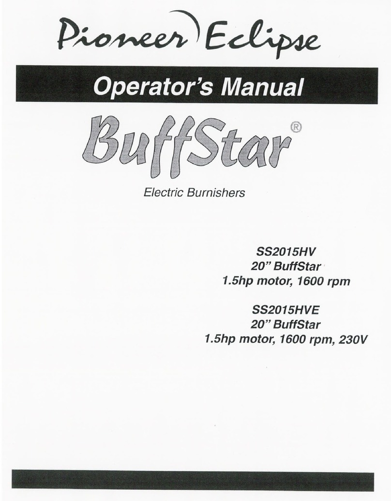 Pioneer Eclipse BuffStar SS2015HV Operator's manual