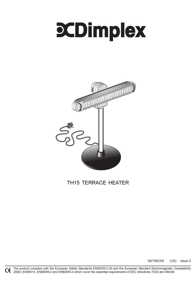 Dimplex TH15 user manual