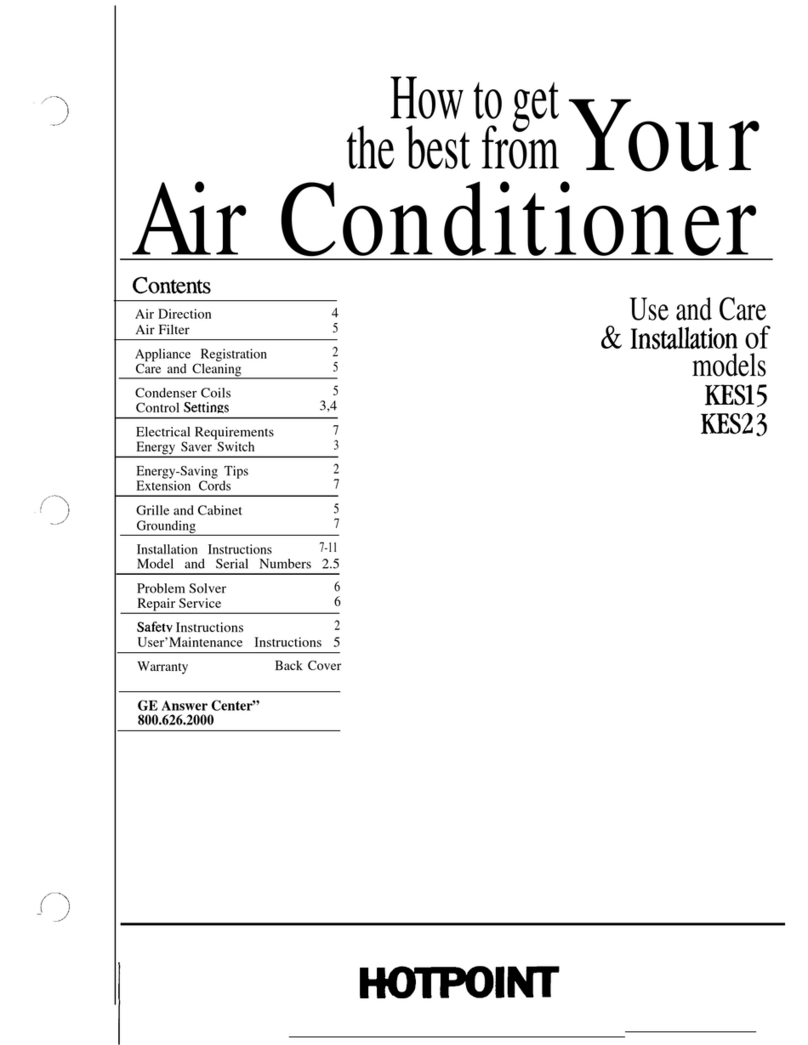 Hotpoint KES15 Installation guide