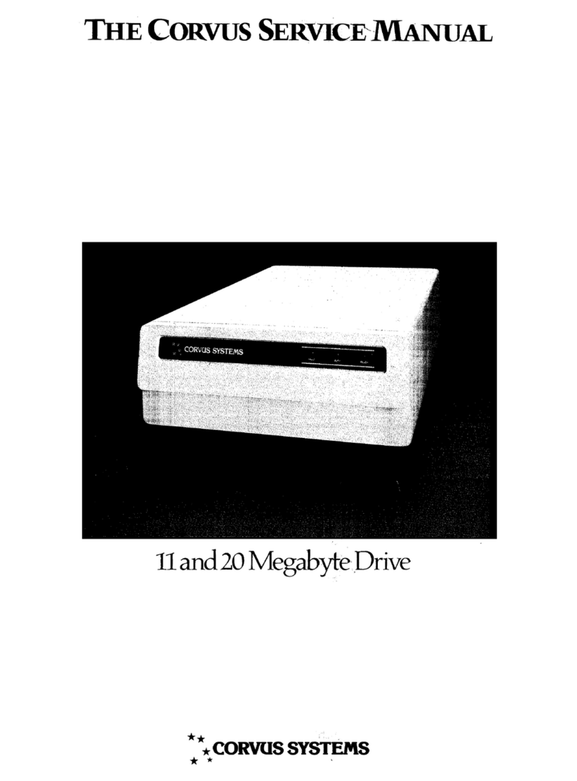 Corvus systems 11MB Service manual