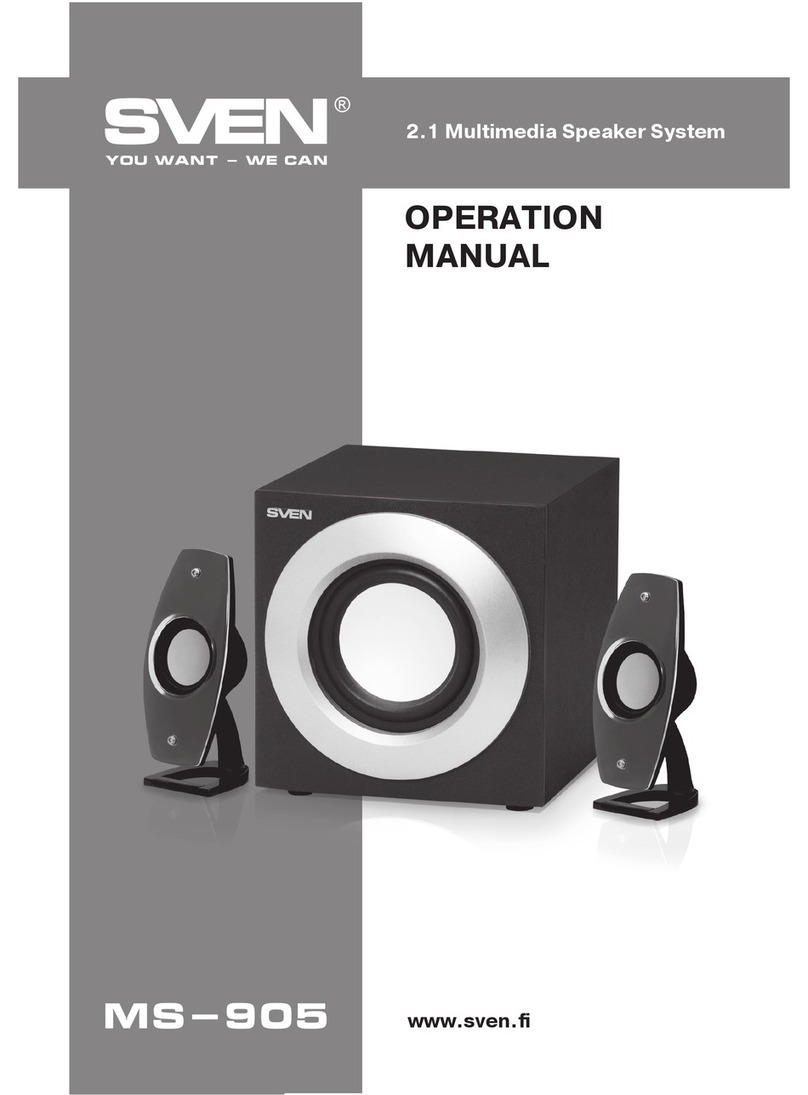 Sven MS-905 User manual