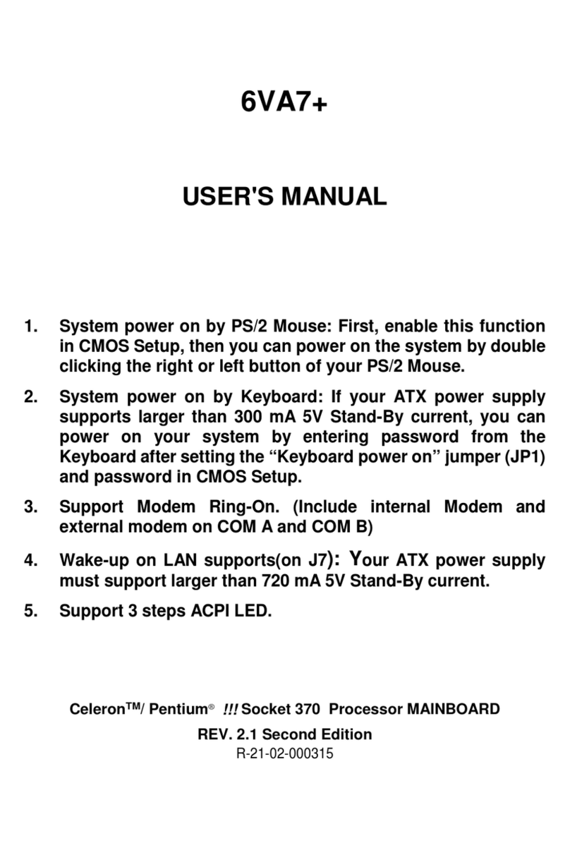 Gigabyte GA-6VA7+ user manual