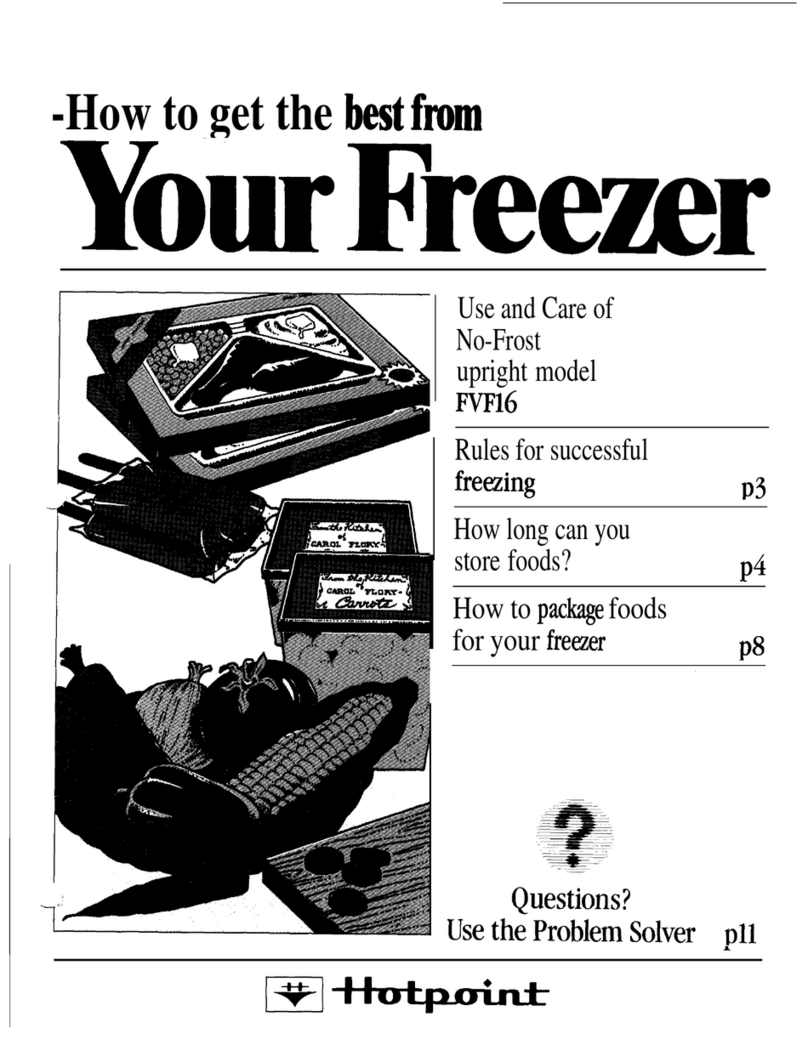 Hotpoint FVF16 Installation instructions