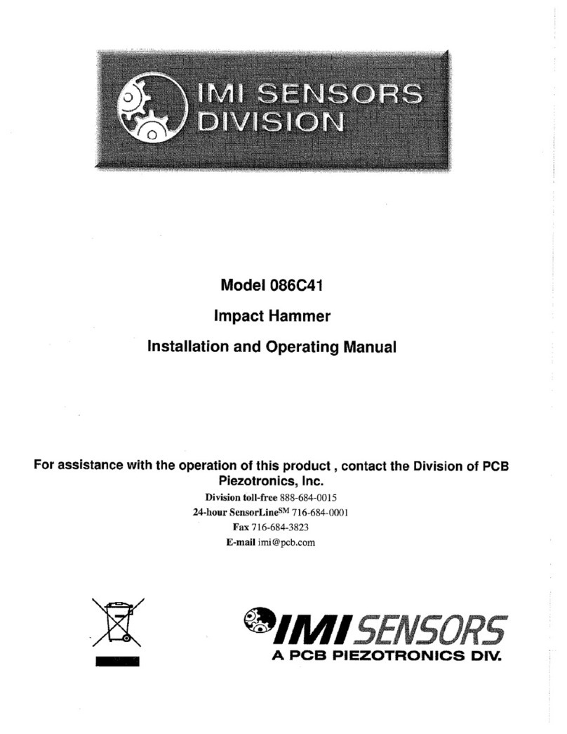 IMI SENSORS 086C41 operating instructions