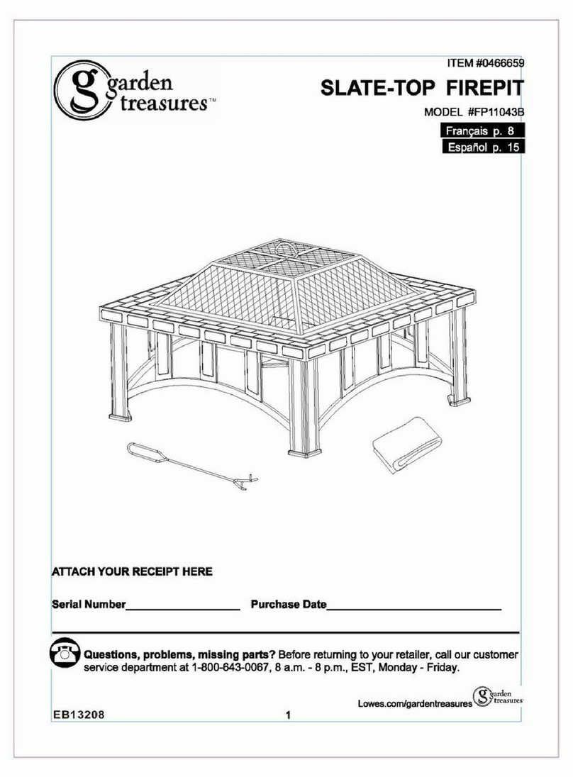 Garden Treasures FP11043B user manual