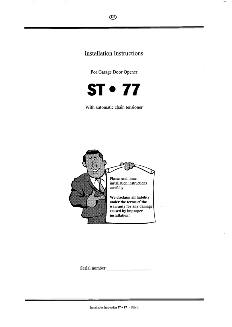 Seip ST 77 User manual