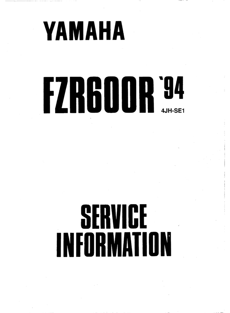 Yamaha FZR600R User manual