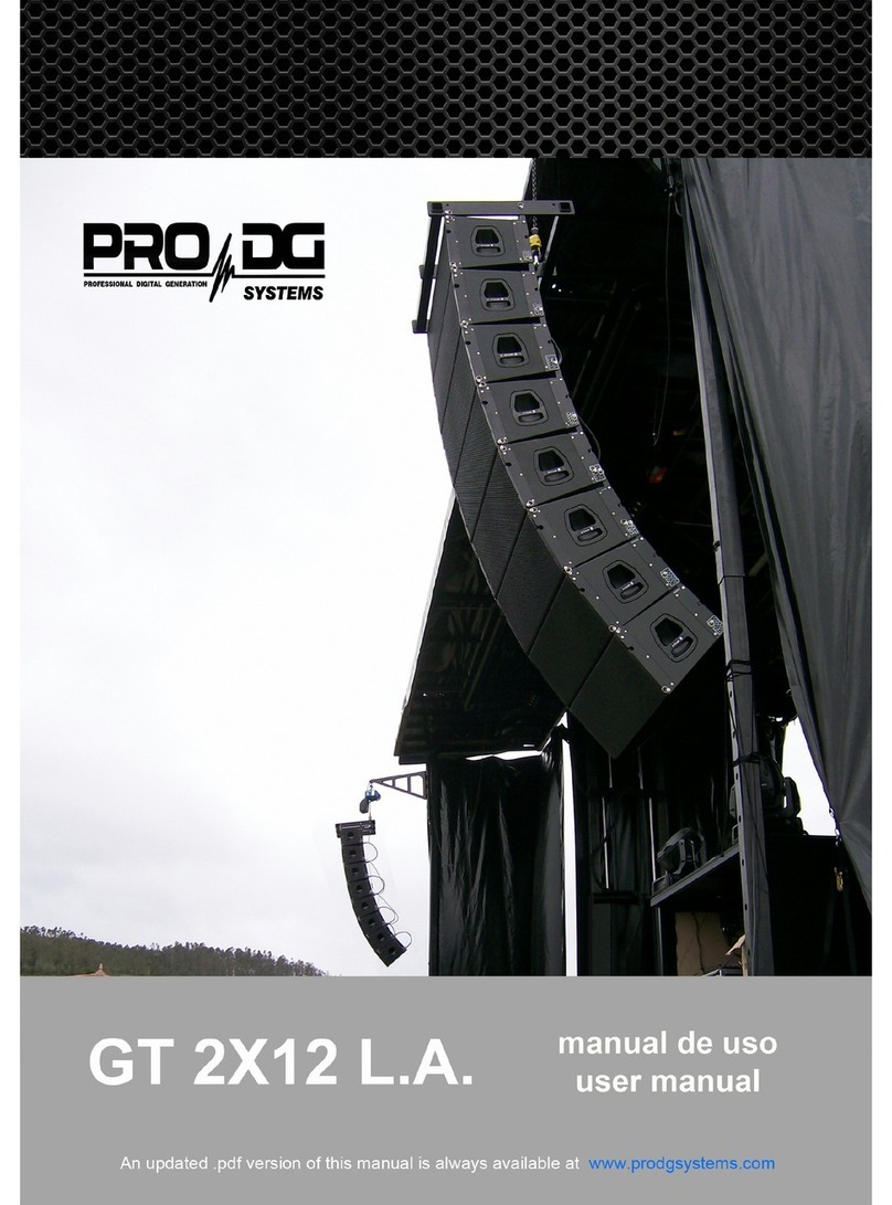 Pro DG Systems G 2X12 L.A. User manual