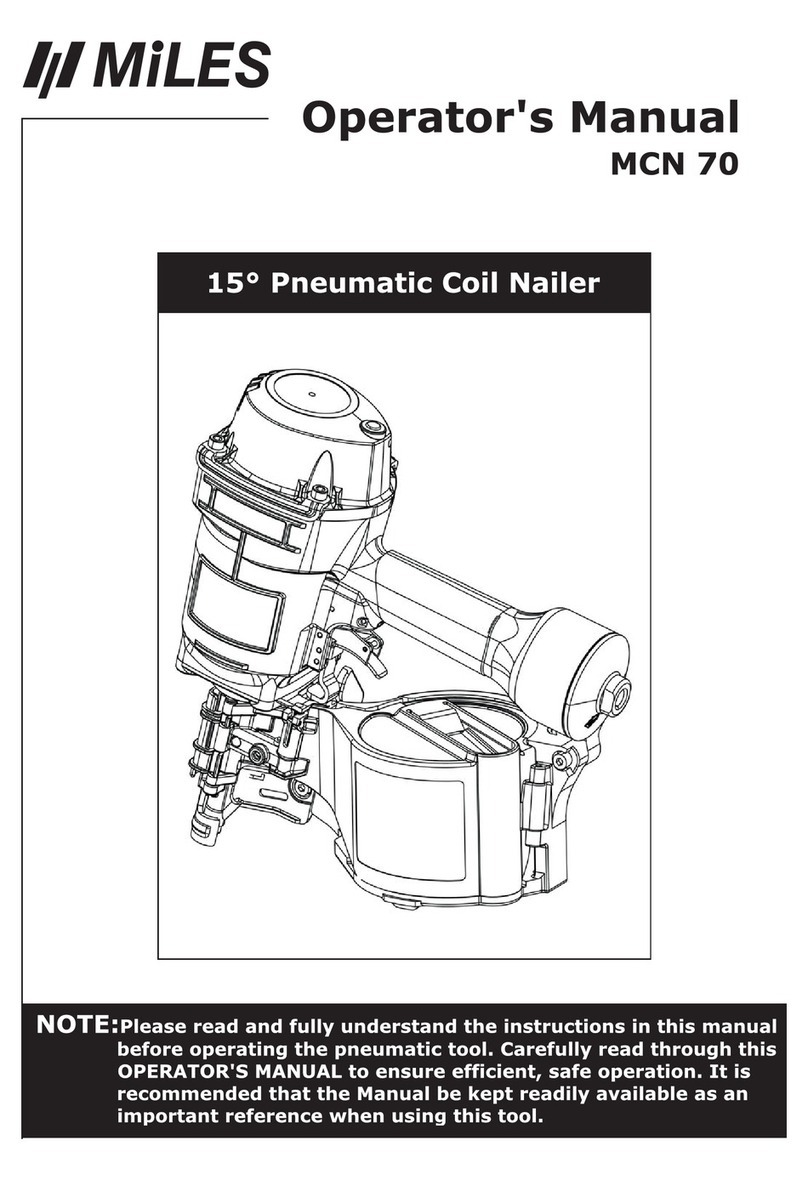 Miles Industries MCN 70 operating instructions