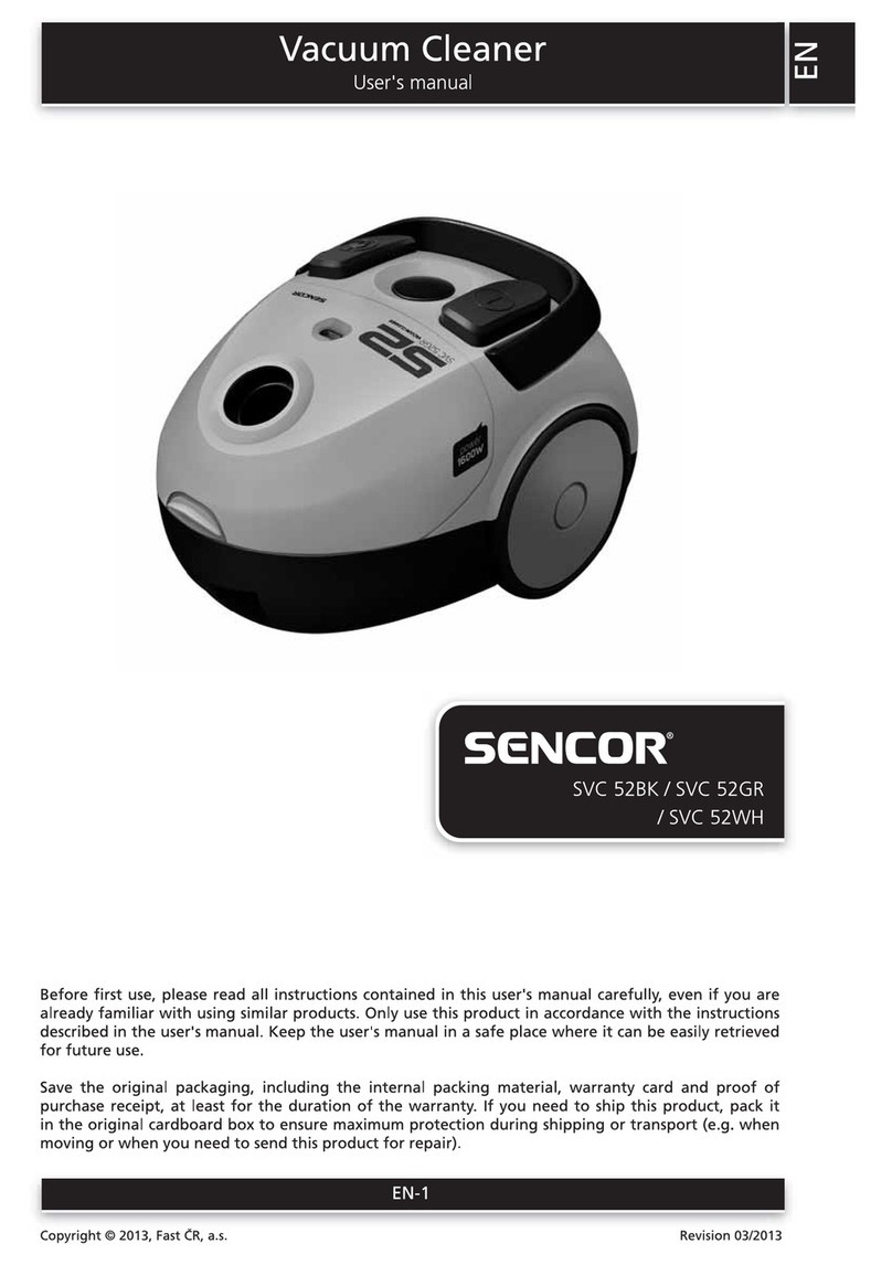 Sencor SVC 52BK user manual