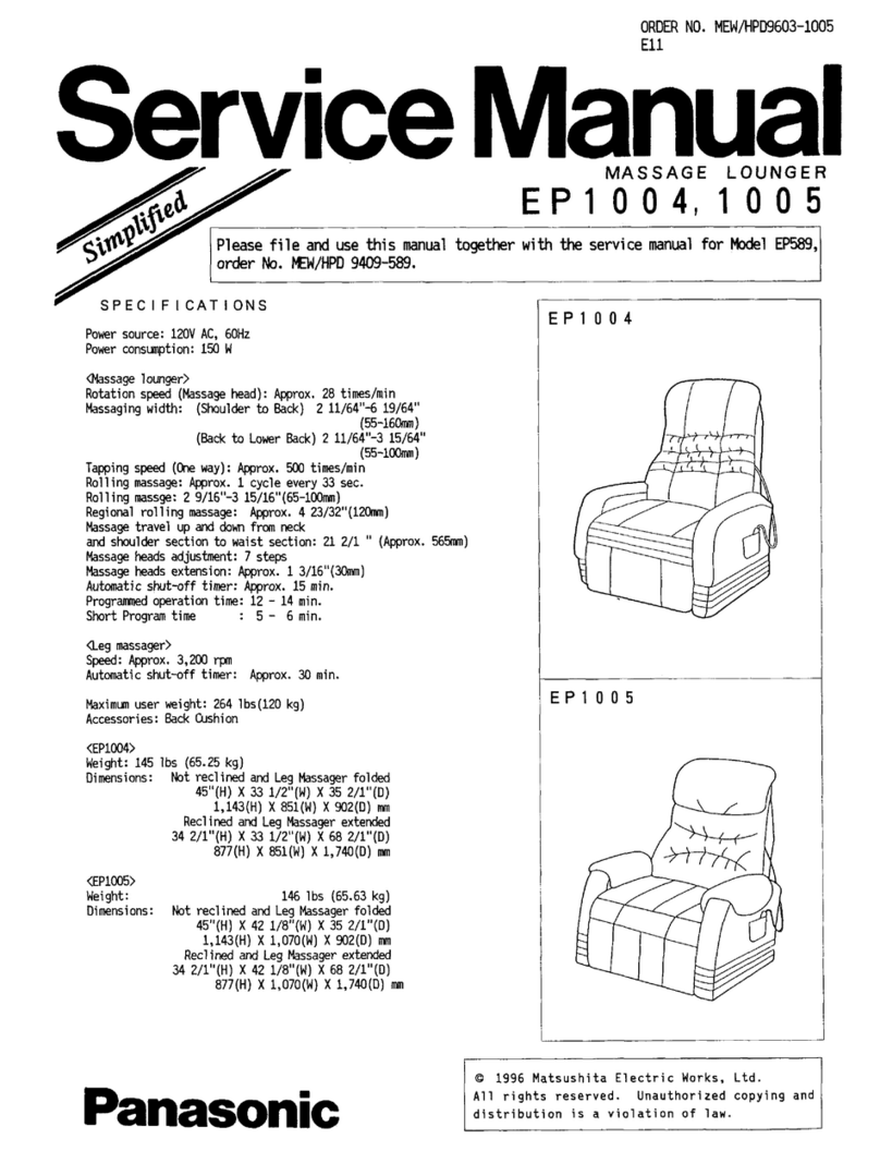 Panasonic EP1004 User manual Panasonic EP1004 User manual