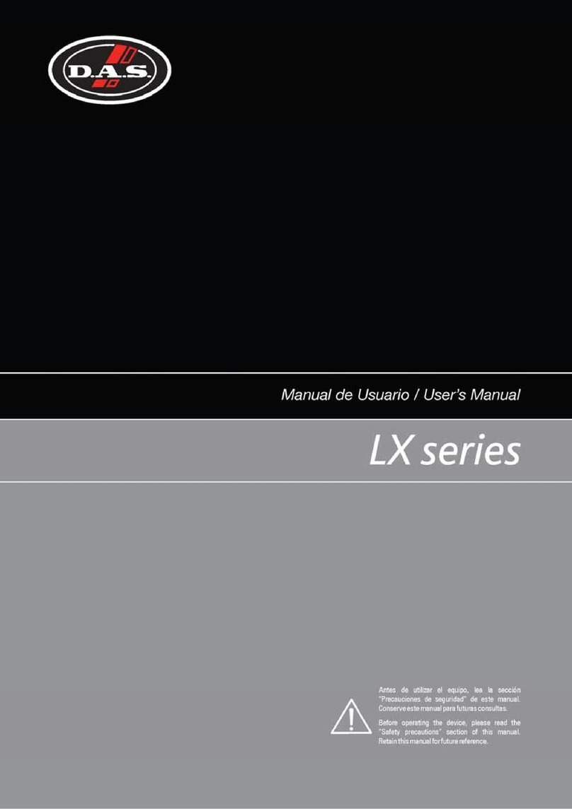 D.A.S. LX-212 user manual