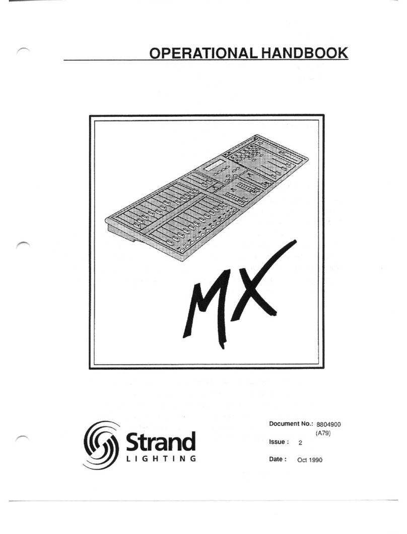Strand Lighting MX User manual