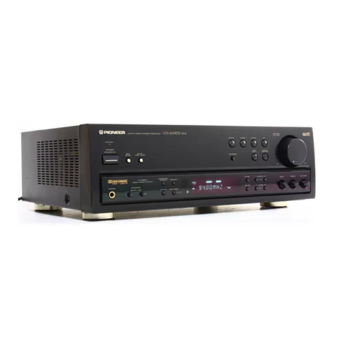 Pioneer VSX-505RDS Service manual