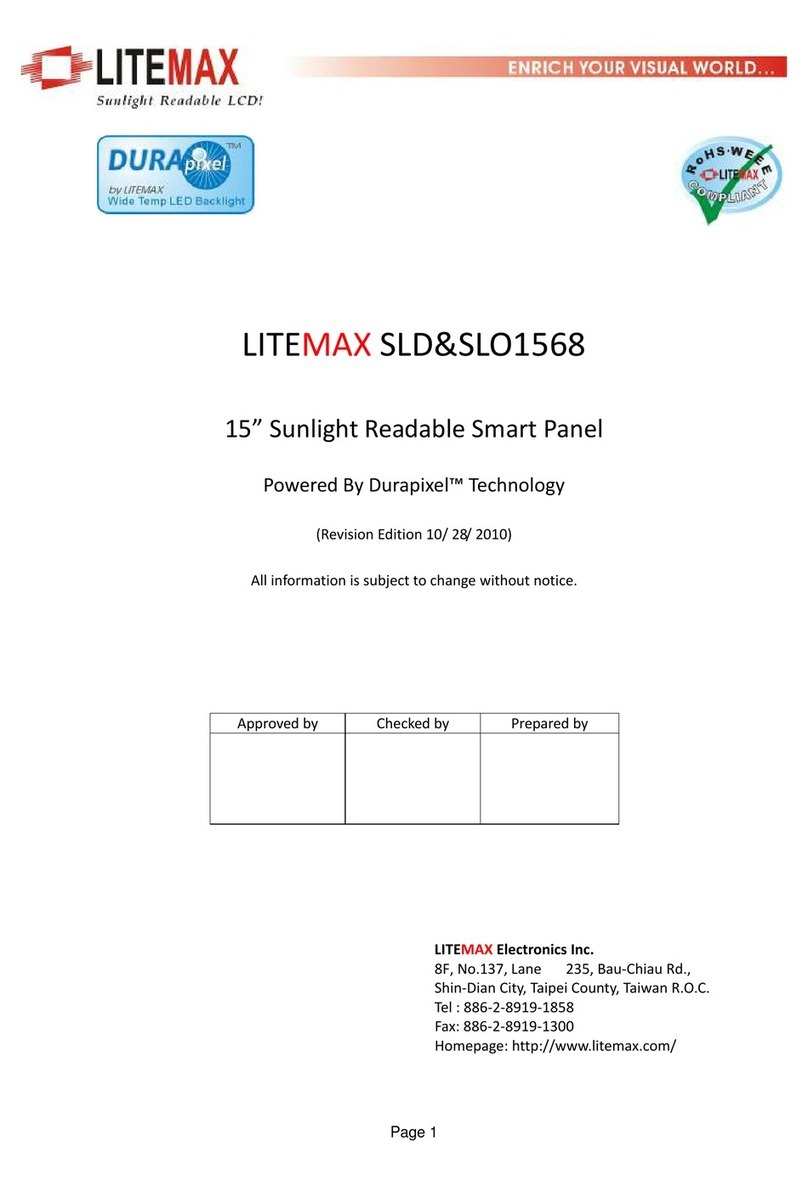 Litemax Electronics SLD User manual