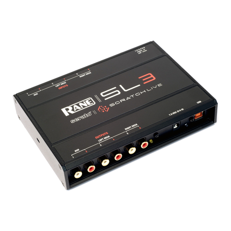 Serato Scratch Live SL3 quick start guide