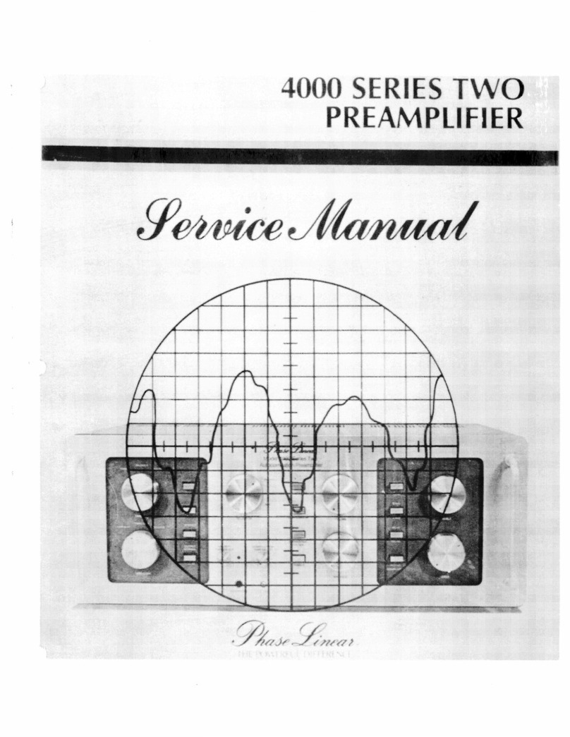 Phase Linear 4000 Series Service manual