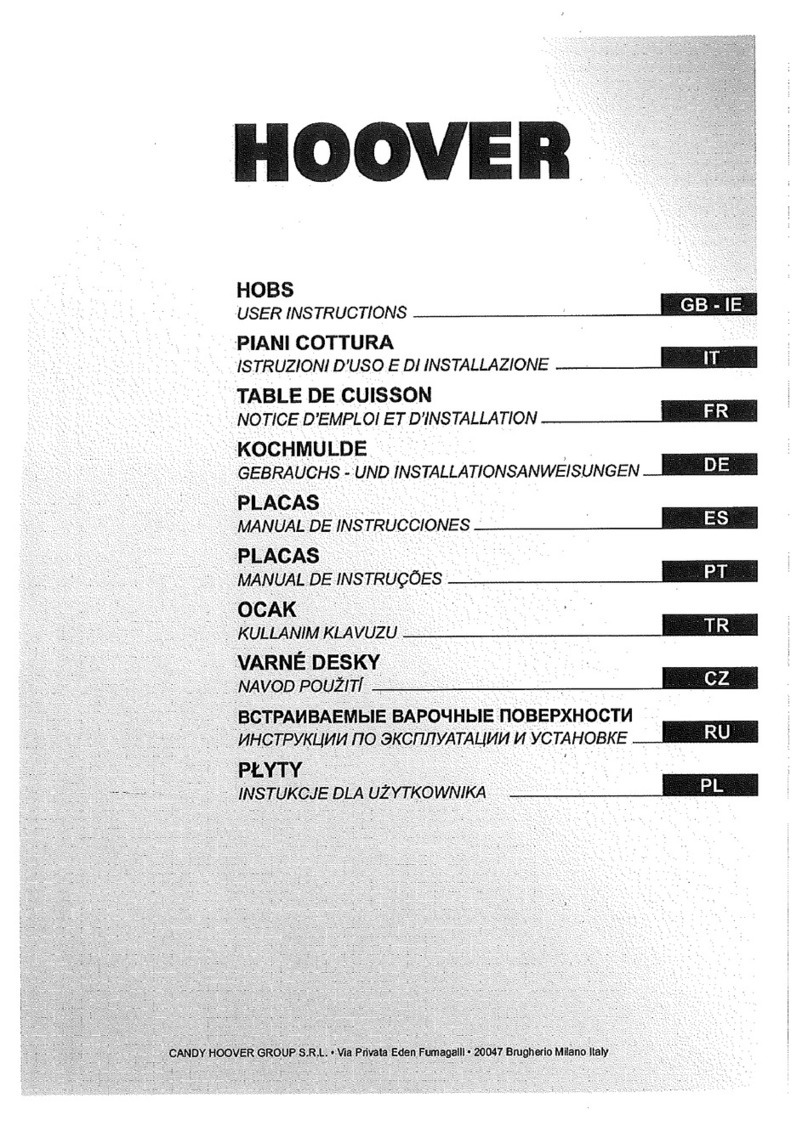 Hoover HF7 User manual Hoover HF7 User manual