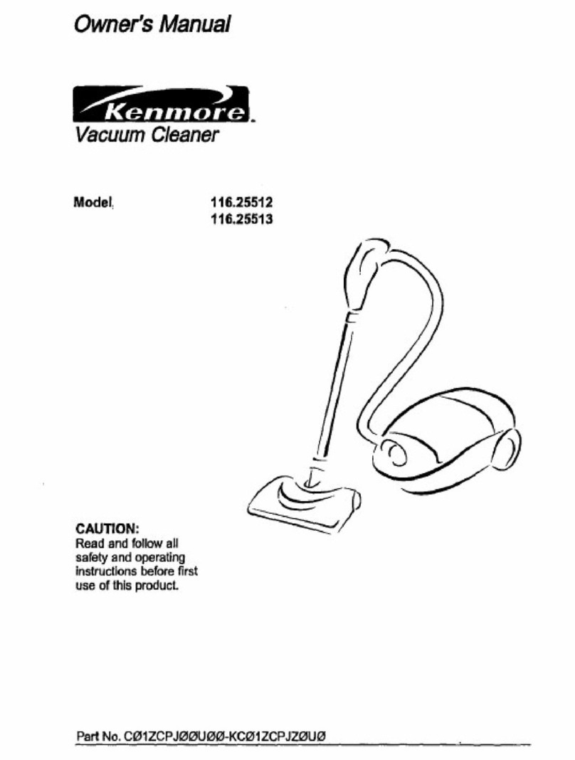 Kenmore SEARS 116.25512 User manual