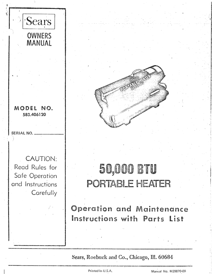Sears 583.406120 User manual